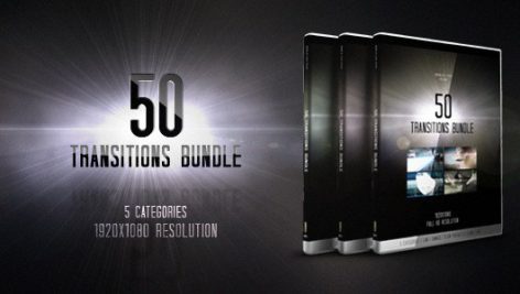 مجموعه ۵۰ افکت ترانزیشن برای افترافکت و پریمیر