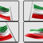 مجموعه ۱۶ عکس با کیفیت از پرچم ایران